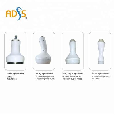 Máquina do emagrecimento do corpo de VELA-SHAPE, máquina do emagrecimento do vácuo do RF da cavitação