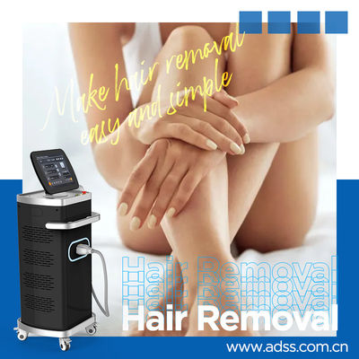 Preço vertical 1200w 2400W da máquina da remoção do cabelo do laser do diodo 2 anos de garantia