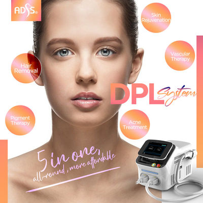 Máquina do rejuvenescimento da pele do IPL DPL, máquina vascular da remoção do laser 4000W