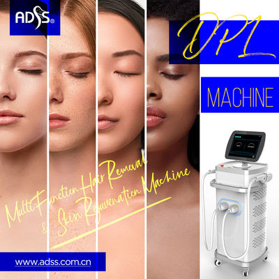 3 em 1 máquina da beleza do laser do IPL, máquina leve pulsada intensa da remoção do cabelo