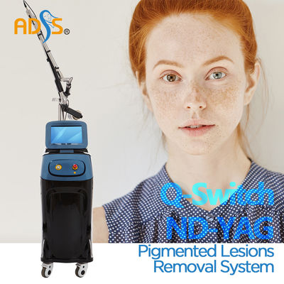 Laser comutado Q Pico Laser Tattoo Removal Machine 1064nm 532nm do Nd Yag