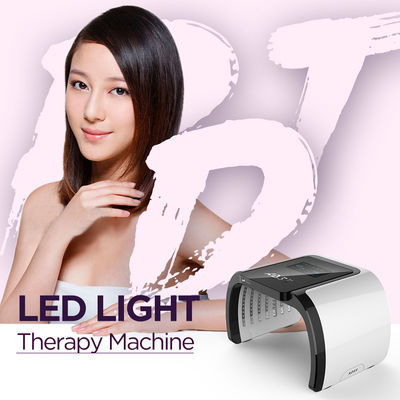 Máquina facial da terapia portátil da luz do diodo emissor de luz da cor PDT da máquina 7 do rejuvenescimento da pele
