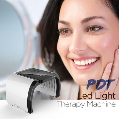 Pdt conduziu 7 cores conduziu a máquina de cara leve Pdt da terapia conduziu o dispositivo facial do tratamento claro da acne