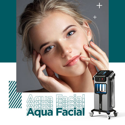 Dermabrasion de descascamento ultrassônico enfrenta o oxigênio de Jet Peel Injetor Facial Water da máquina do cuidado