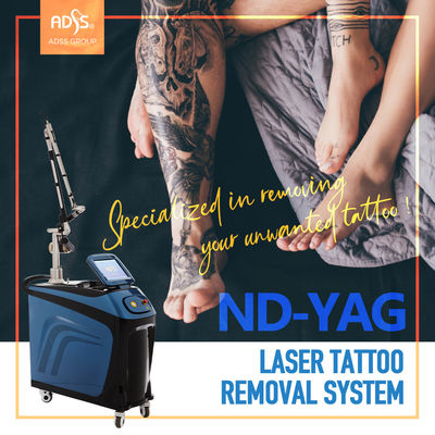 Máquina vertical ISO13485 da remoção do cabelo do laser da máquina do laser do ND Yag e da remoção da tatuagem