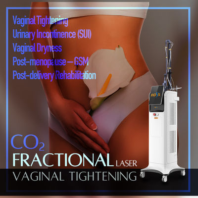 Refrigerar de ar 10.6um/10600nm da máquina do laser do CO2 de Mark Removal Fractional do estiramento