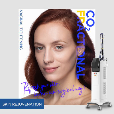 Refrigerar de ar fracionário da máquina do laser do CO2 do salão de beleza para a remoção da acne