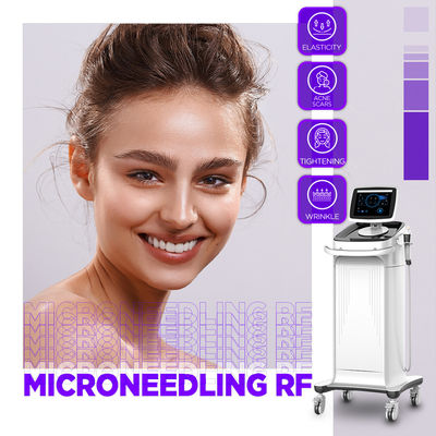 sistema fracionário estacionário de Microneedle RF da máquina do rejuvenescimento da pele 1MHz para o salão de beleza