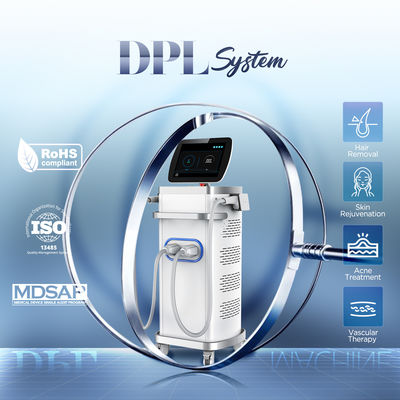 Opt E Light Ipl Laser Beauty Equipment Dpl Body Mulheres Homem Pele Facial Aparelho de depilação