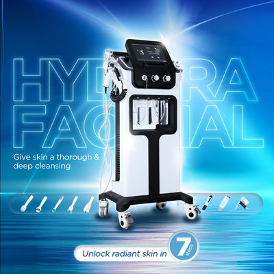 Máquina Hydra Water Facial com máscara LED Máquina Hydrofacial Hydrafacials